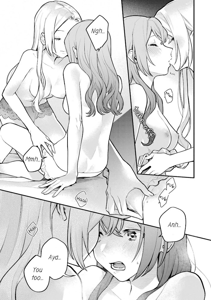 Halaman dari Onna Doushi toka Arienai desho to Iiharu Onnanoko wo, Hyakunichikan de Tetteiteki ni Otosu Yuri no Ohanashi Chapter 13