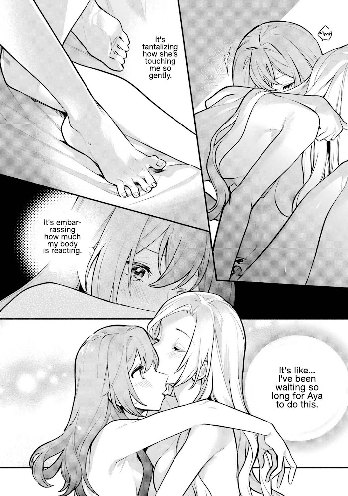 Halaman dari Onna Doushi toka Arienai desho to Iiharu Onnanoko wo, Hyakunichikan de Tetteiteki ni Otosu Yuri no Ohanashi Chapter 13