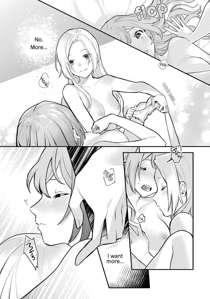 Halaman dari Onna Doushi toka Arienai desho to Iiharu Onnanoko wo, Hyakunichikan de Tetteiteki ni Otosu Yuri no Ohanashi Chapter 13
