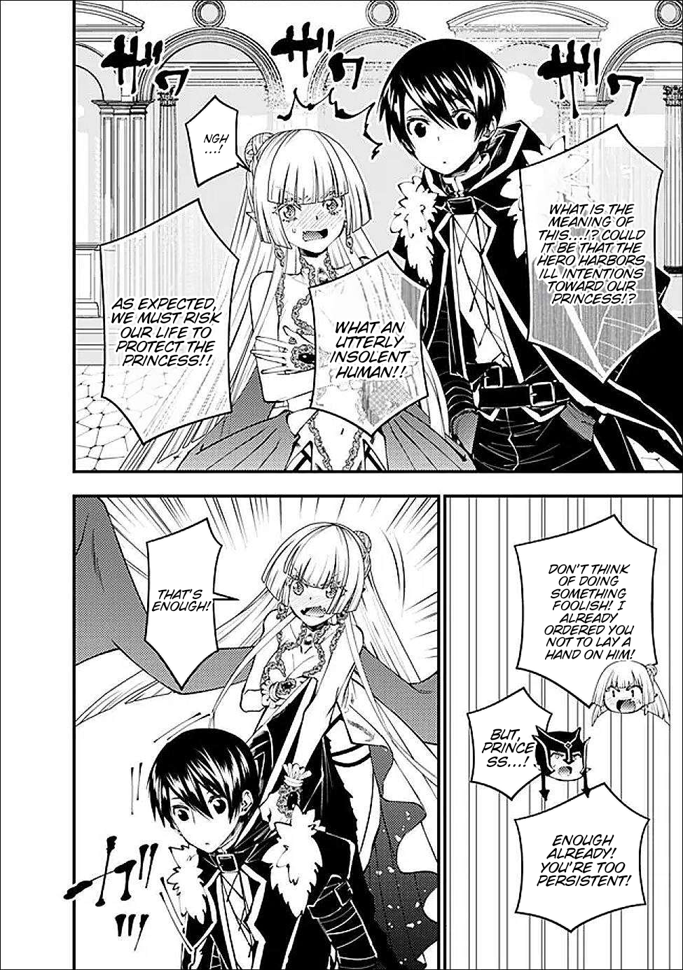 Halaman dari Fukushuu o Koinegau Saikyou Yuusha wa, Yami no Chikara de Senmetsu Musou Suru Chapter 112