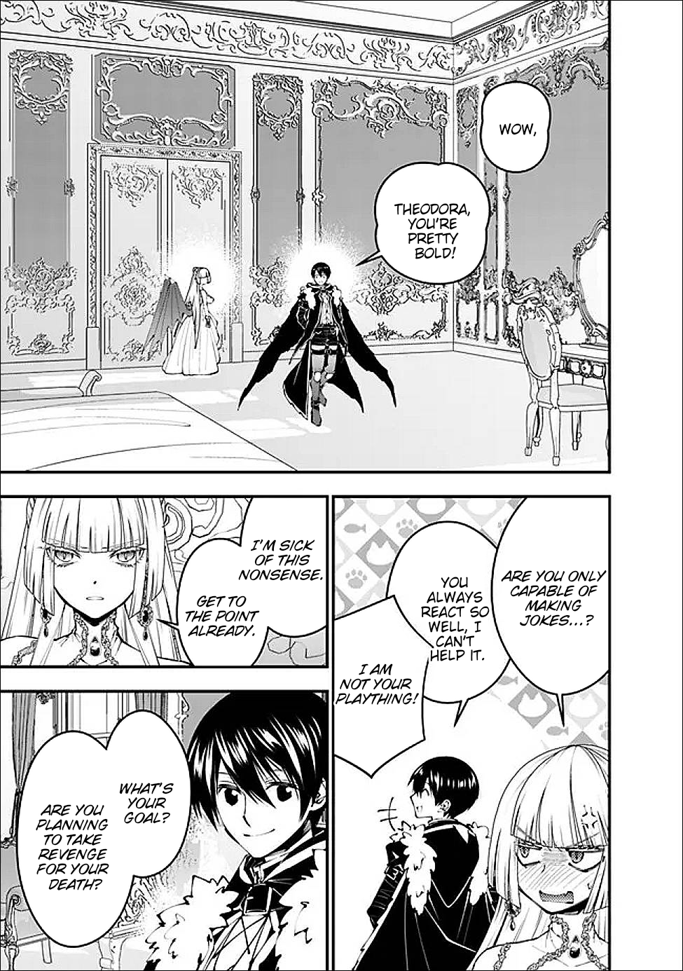 Halaman dari Fukushuu o Koinegau Saikyou Yuusha wa, Yami no Chikara de Senmetsu Musou Suru Chapter 112