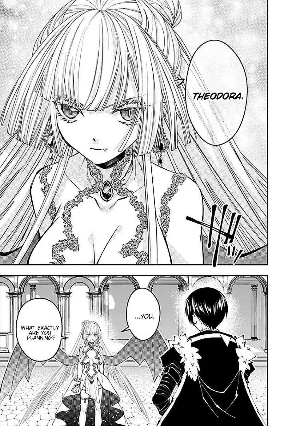 Halaman dari Fukushuu o Koinegau Saikyou Yuusha wa, Yami no Chikara de Senmetsu Musou Suru Chapter 112
