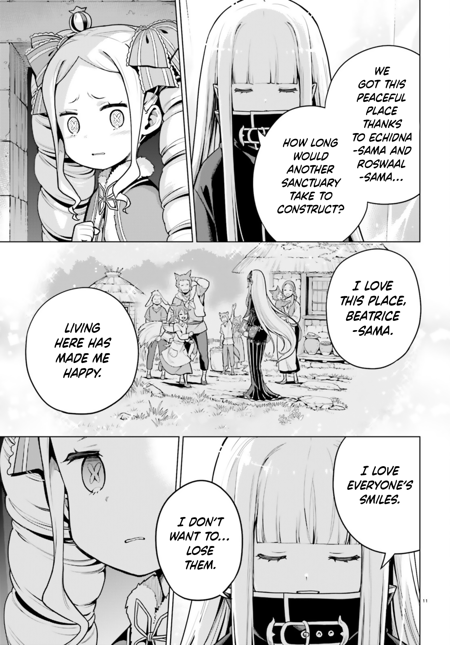 Halaman dari Re:Zero kara Hajimeru Isekai Seikatsu: Dai 4-shou—Seiiki to Gouyoku no Majo Chapter 56