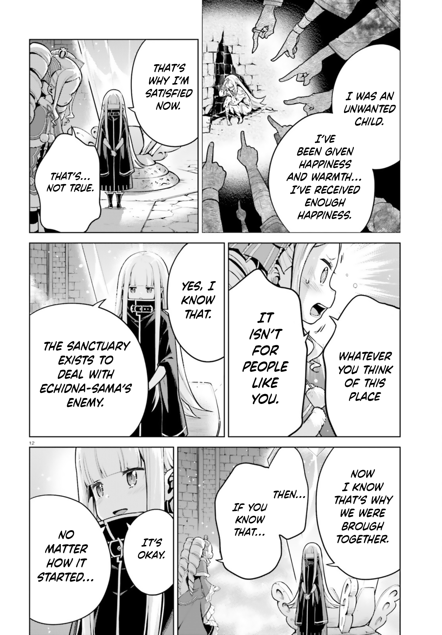 Halaman dari Re:Zero kara Hajimeru Isekai Seikatsu: Dai 4-shou—Seiiki to Gouyoku no Majo Chapter 56