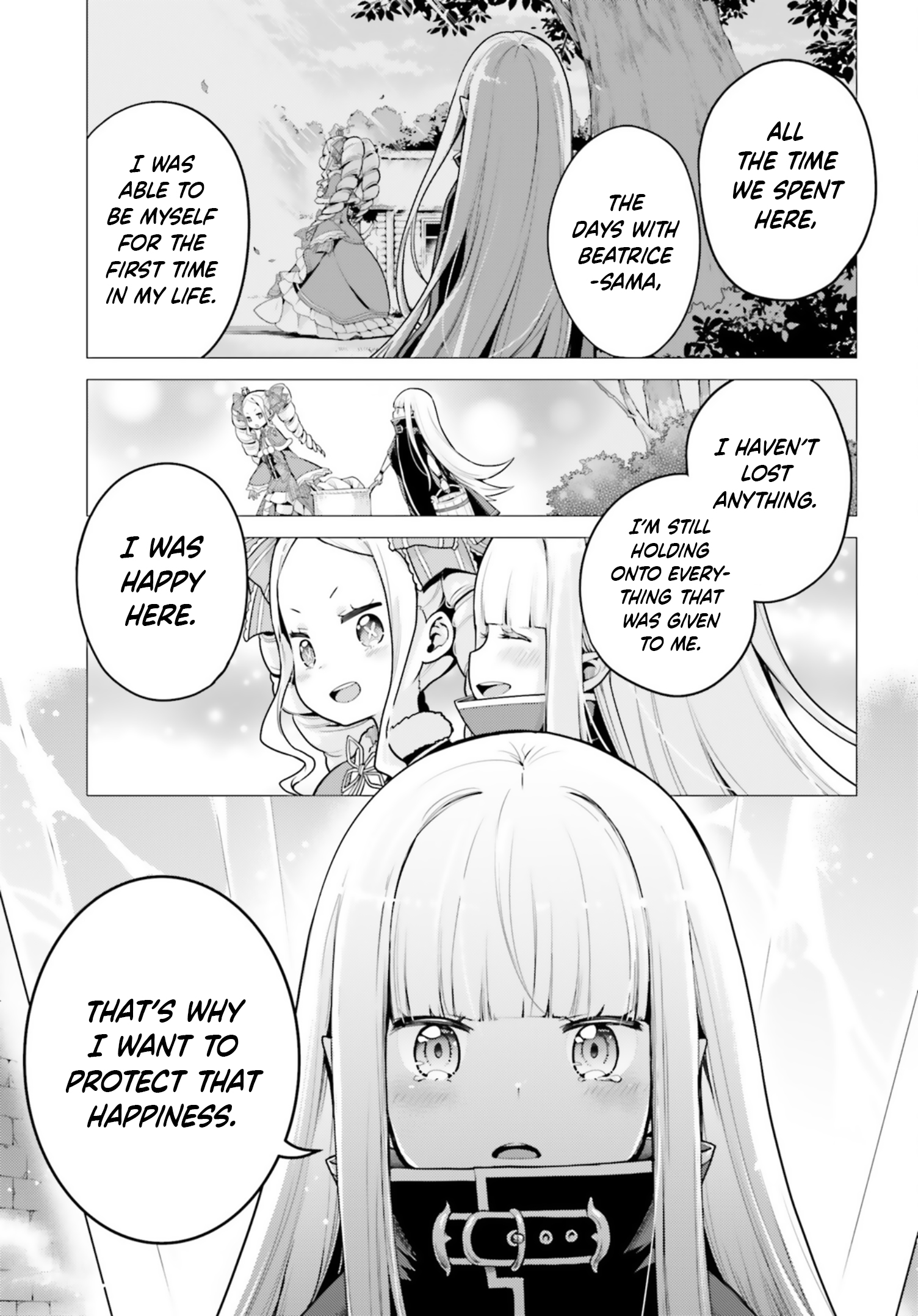 Halaman dari Re:Zero kara Hajimeru Isekai Seikatsu: Dai 4-shou—Seiiki to Gouyoku no Majo Chapter 56