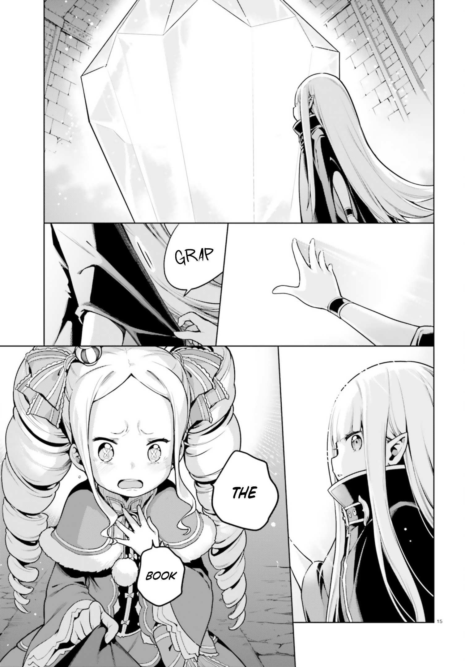 Halaman dari Re:Zero kara Hajimeru Isekai Seikatsu: Dai 4-shou—Seiiki to Gouyoku no Majo Chapter 56
