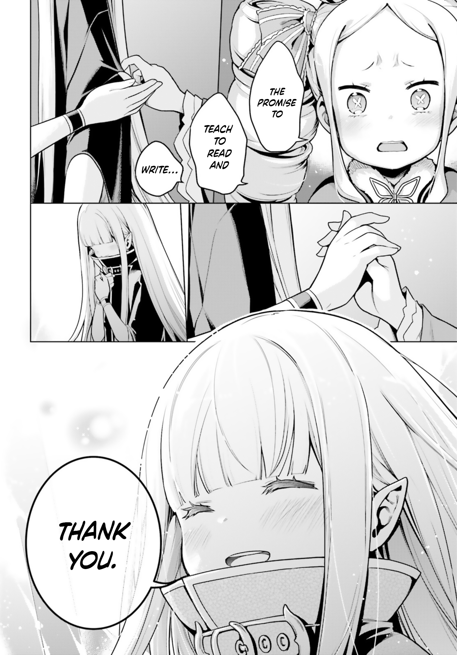 Halaman dari Re:Zero kara Hajimeru Isekai Seikatsu: Dai 4-shou—Seiiki to Gouyoku no Majo Chapter 56