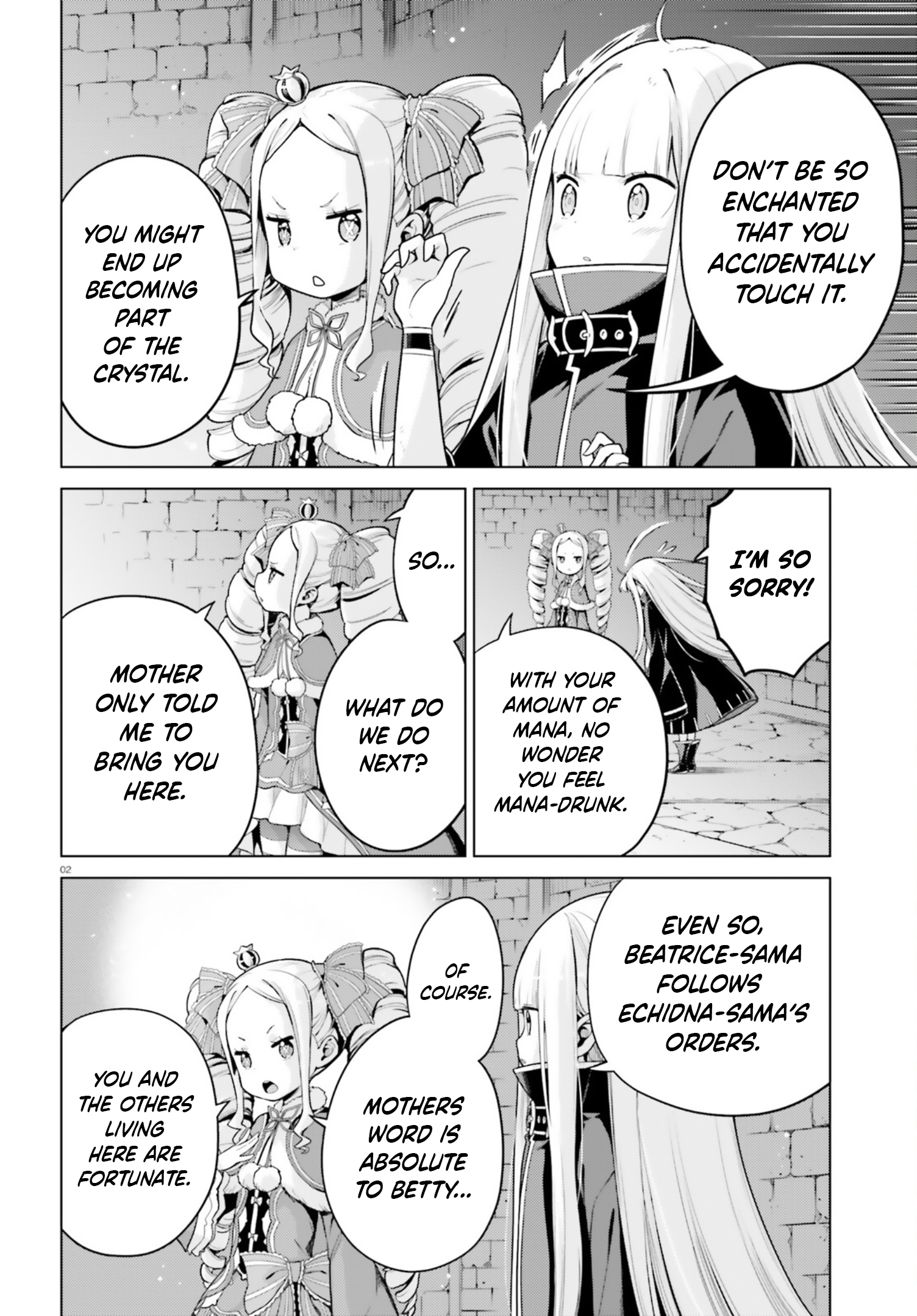 Halaman dari Re:Zero kara Hajimeru Isekai Seikatsu: Dai 4-shou—Seiiki to Gouyoku no Majo Chapter 56
