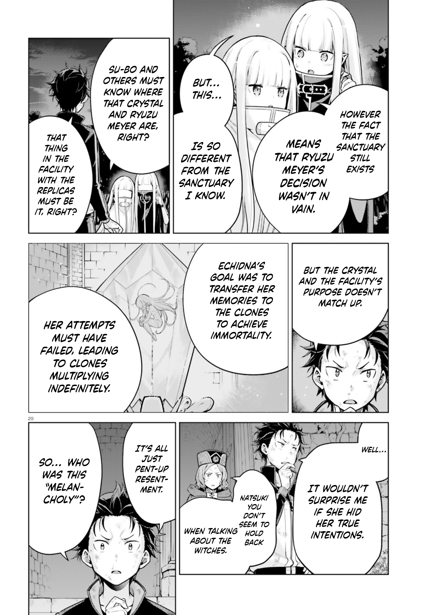 Halaman dari Re:Zero kara Hajimeru Isekai Seikatsu: Dai 4-shou—Seiiki to Gouyoku no Majo Chapter 56
