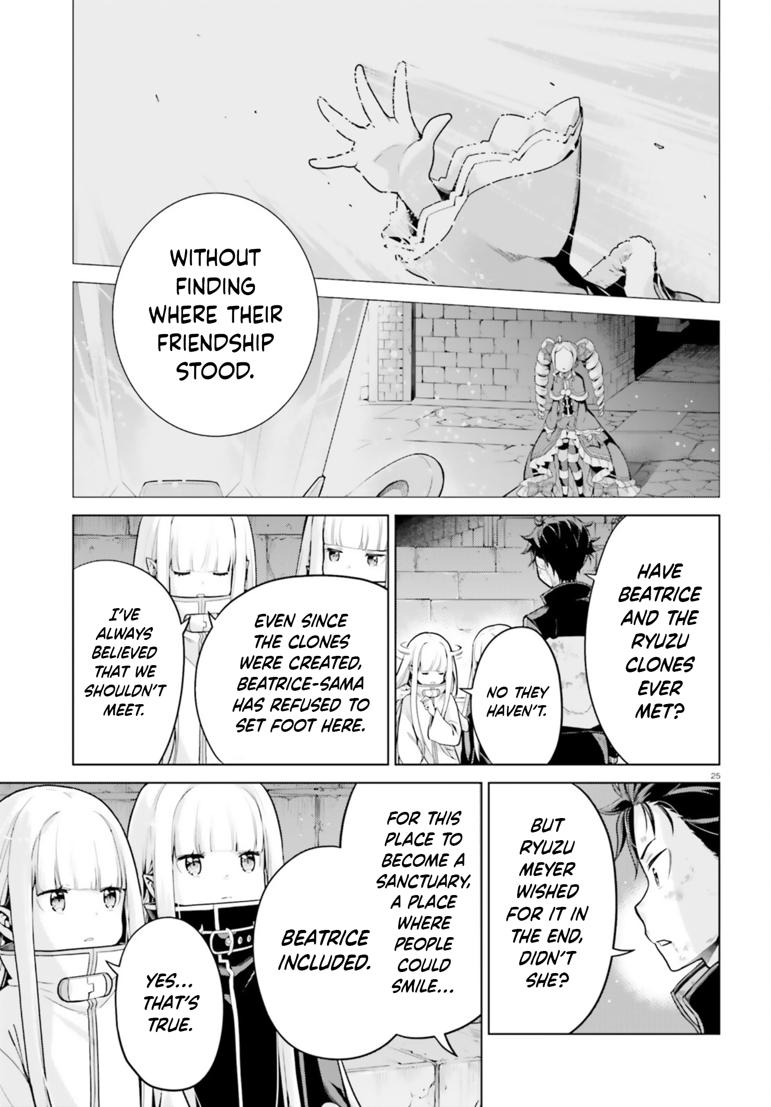 Halaman dari Re:Zero kara Hajimeru Isekai Seikatsu: Dai 4-shou—Seiiki to Gouyoku no Majo Chapter 56