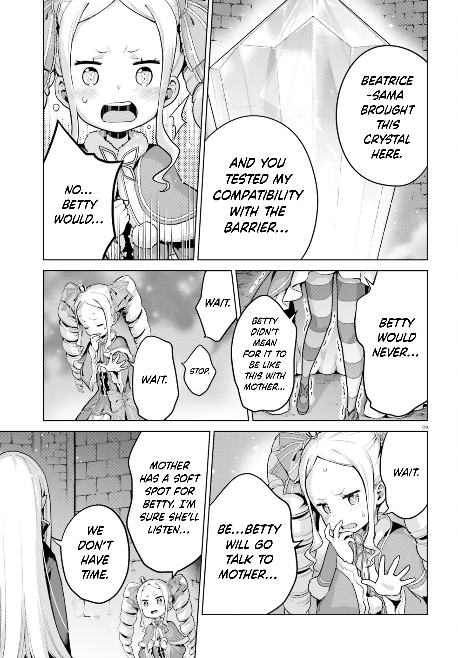 Halaman dari Re:Zero kara Hajimeru Isekai Seikatsu: Dai 4-shou—Seiiki to Gouyoku no Majo Chapter 56