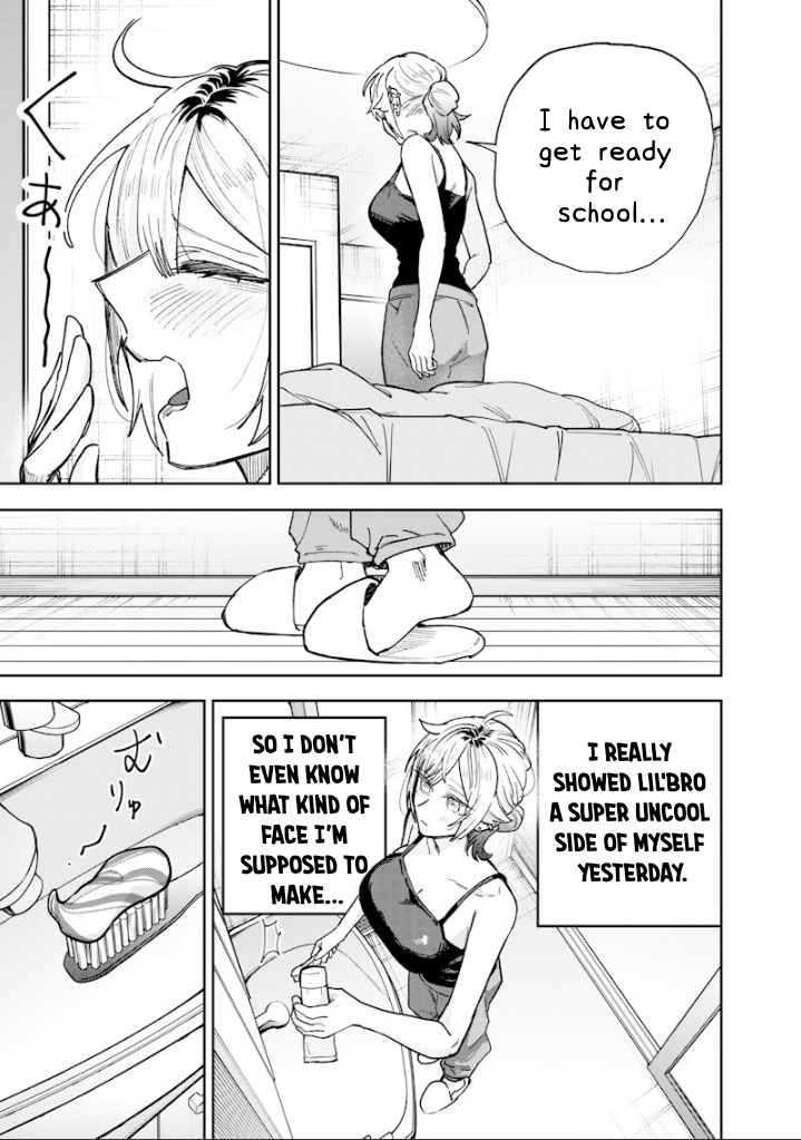 Halaman dari Namaiki na Gal Ane wo Wakaraseru Hanashi Chapter 61