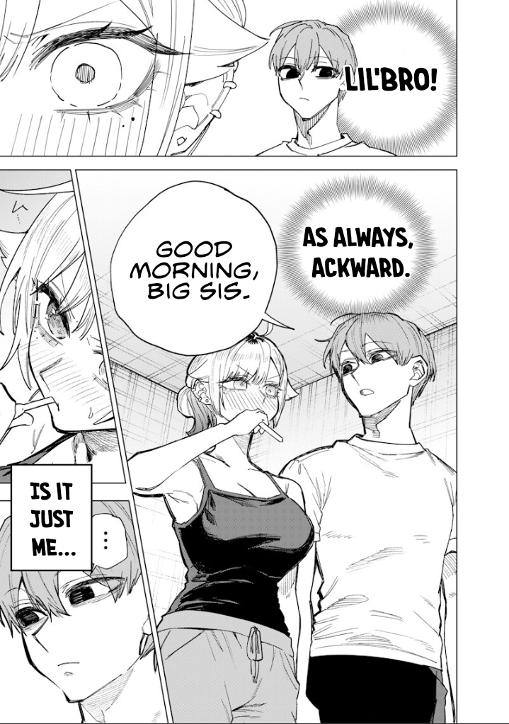 Halaman dari Namaiki na Gal Ane wo Wakaraseru Hanashi Chapter 61