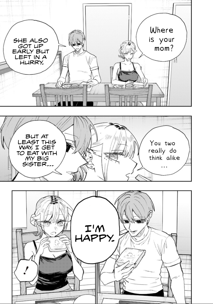 Halaman dari Namaiki na Gal Ane wo Wakaraseru Hanashi Chapter 61