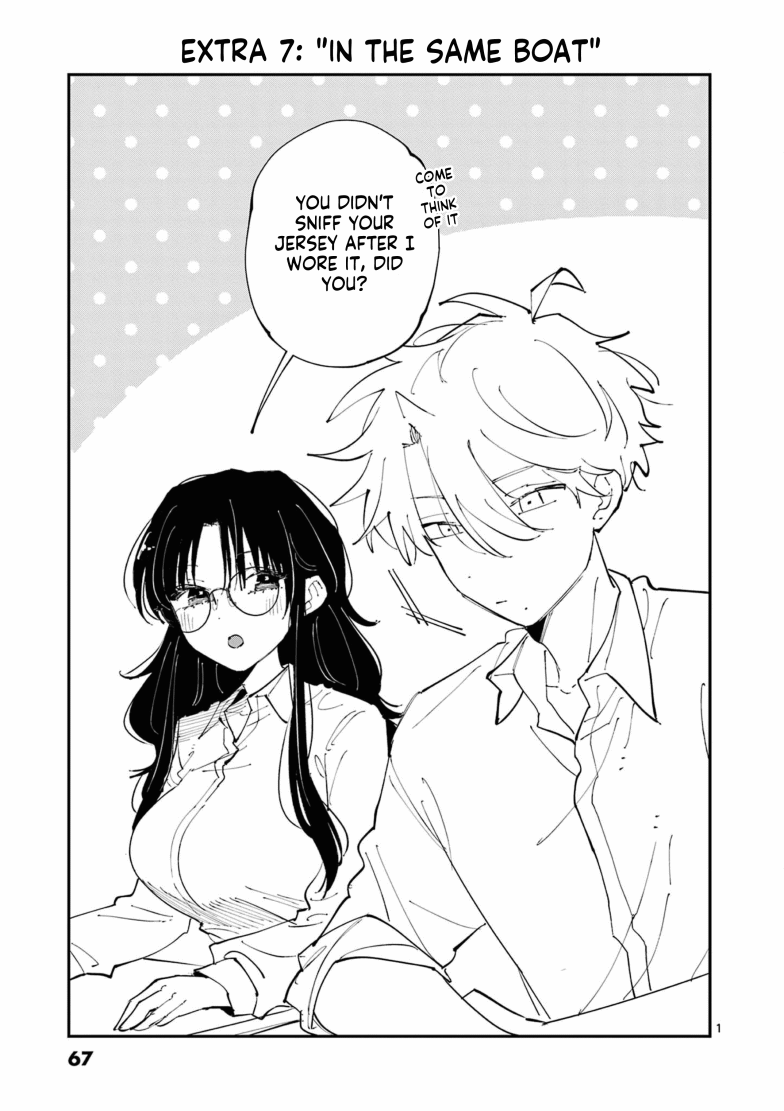 Halaman dari Tonari no Seki no Yatsu ga Souiu Me de Mitekuru Chapter 7.1