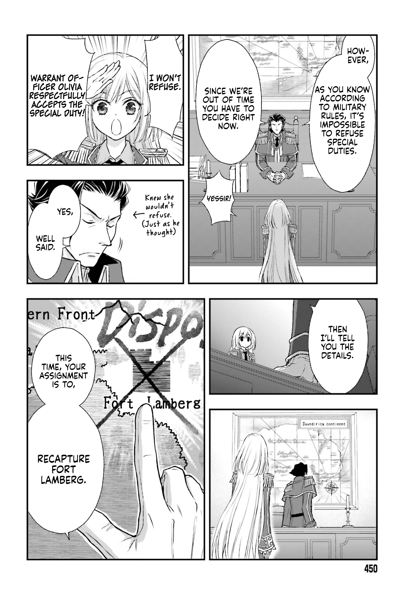 Shinigami ni Sodaterareta Shoujo wa Shikkoku no Tsurugi o Mune ni Idaku Chapter 3 Page 23