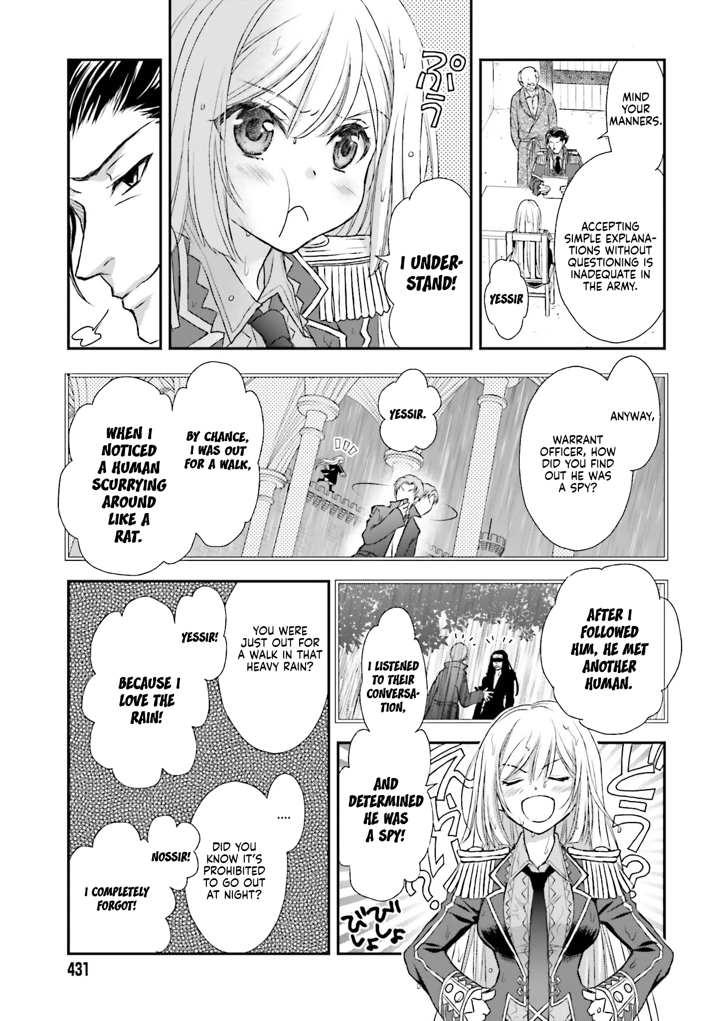 Shinigami ni Sodaterareta Shoujo wa Shikkoku no Tsurugi o Mune ni Idaku Chapter 3 Page 4
