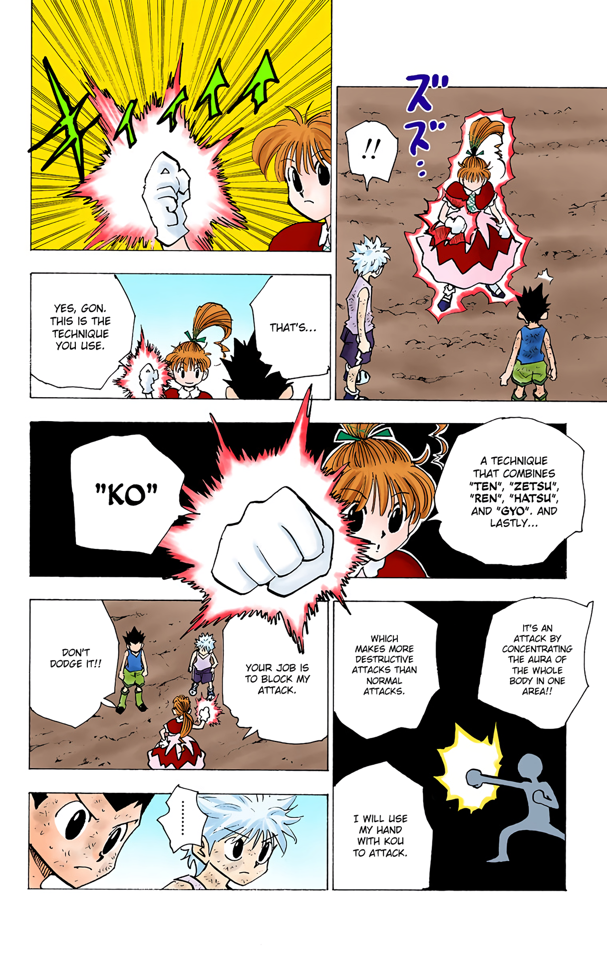 Halaman dari Hunter x Hunter (Official Colored) Chapter 141