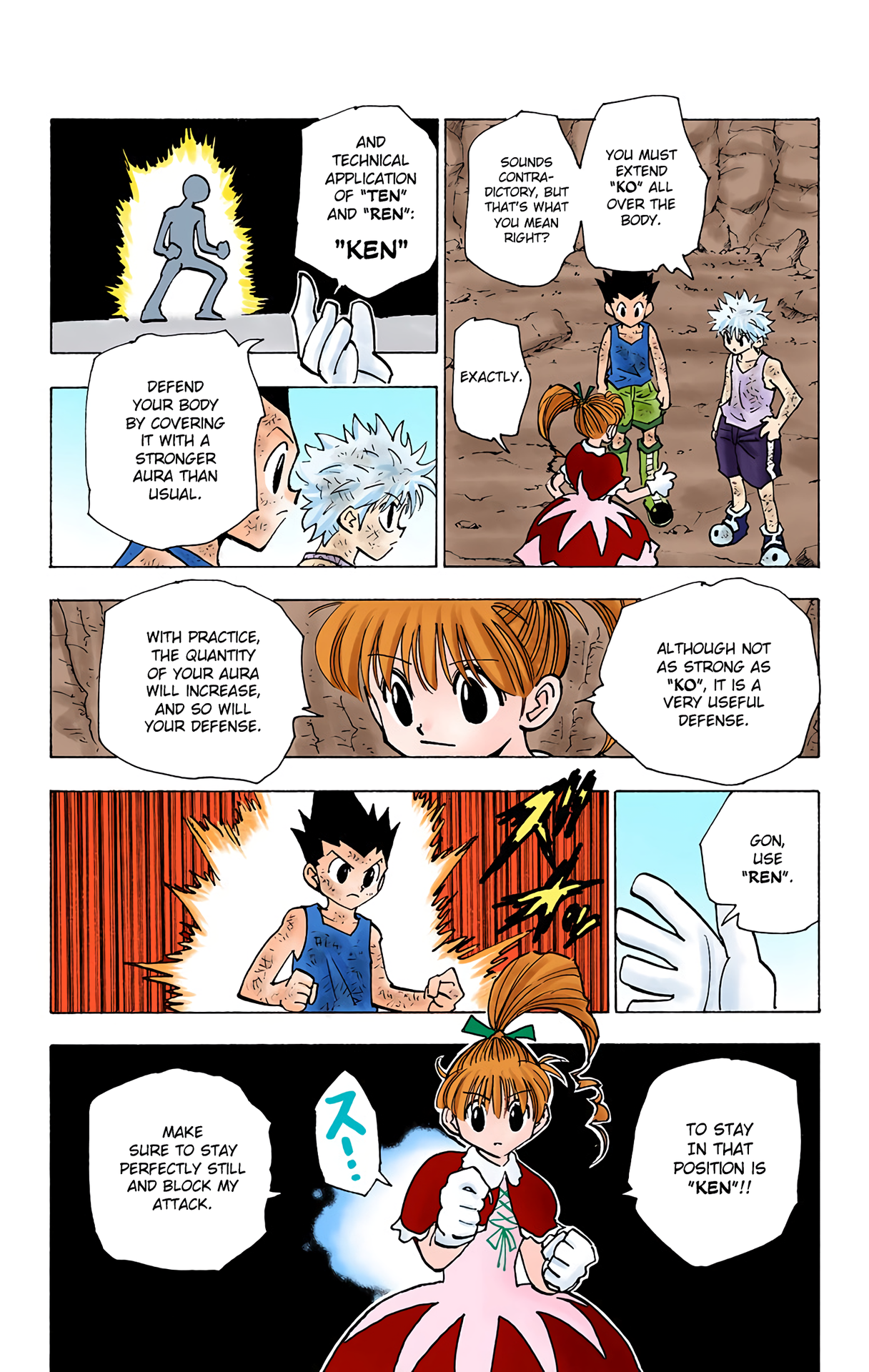 Halaman dari Hunter x Hunter (Official Colored) Chapter 141
