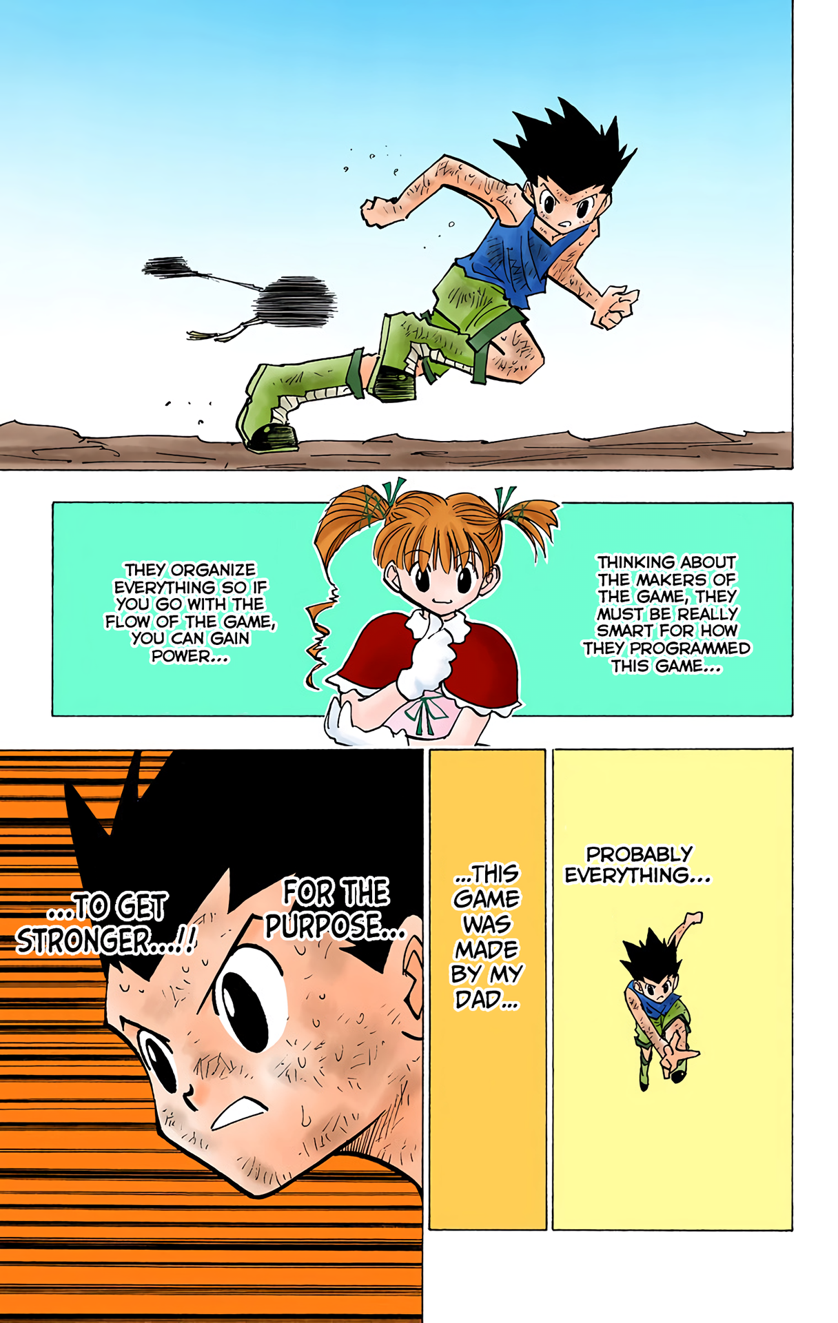 Halaman dari Hunter x Hunter (Official Colored) Chapter 141