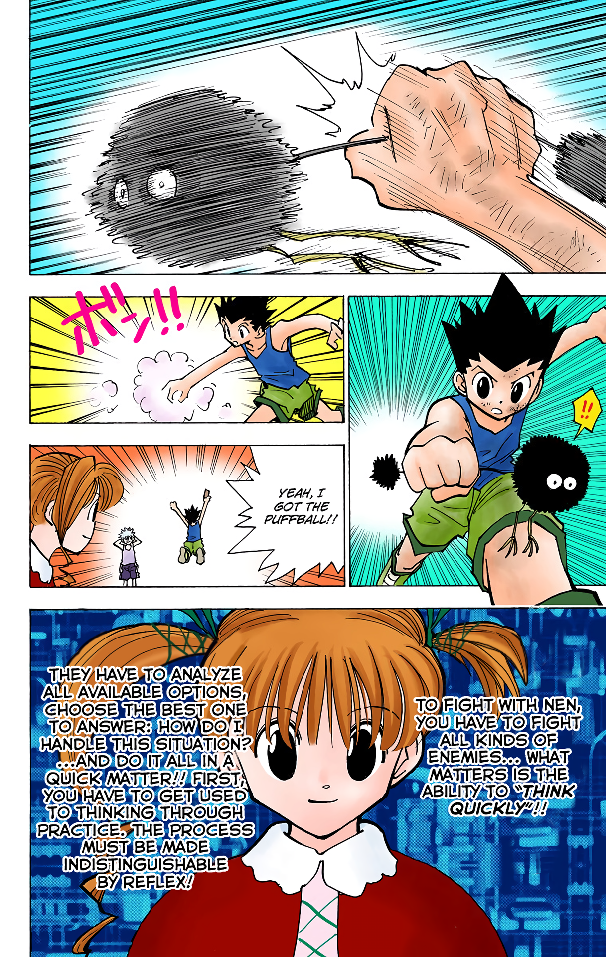 Halaman dari Hunter x Hunter (Official Colored) Chapter 141