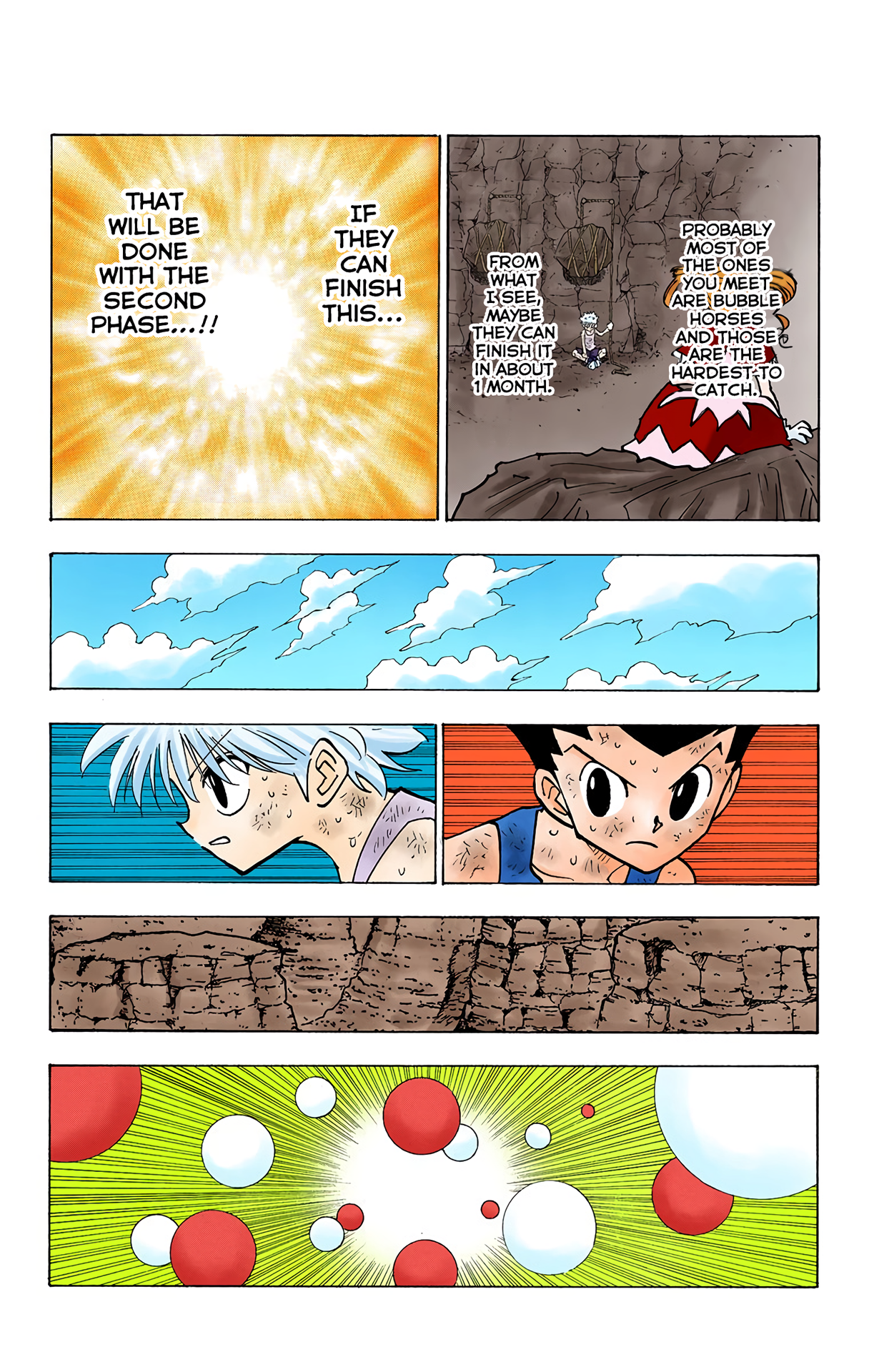 Halaman dari Hunter x Hunter (Official Colored) Chapter 141