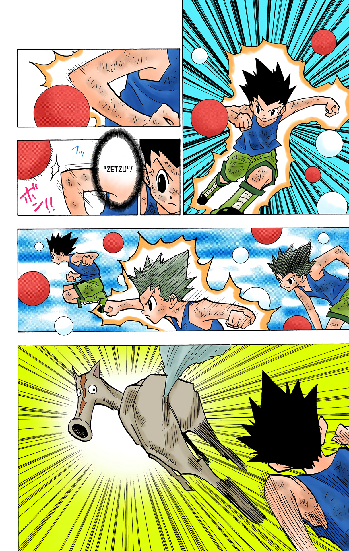 Halaman dari Hunter x Hunter (Official Colored) Chapter 141