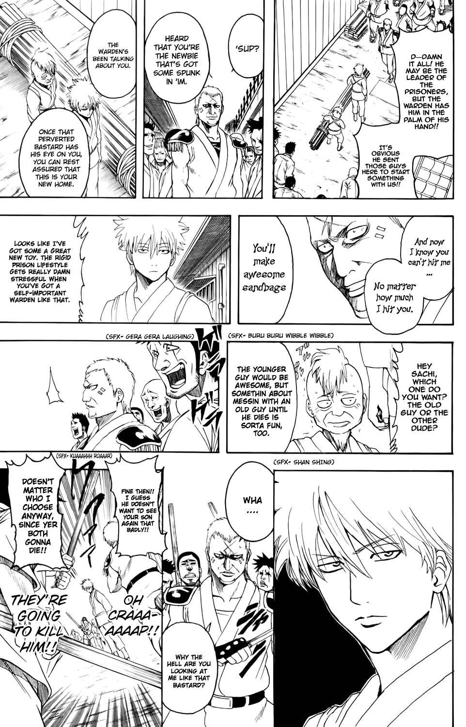 Halaman dari Gintama Chapter 340