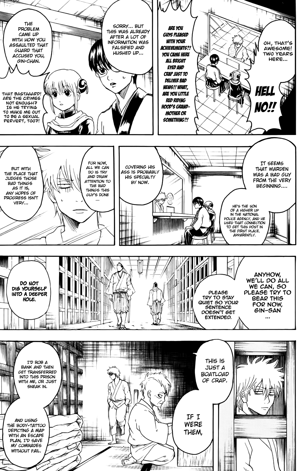 Halaman dari Gintama Chapter 340