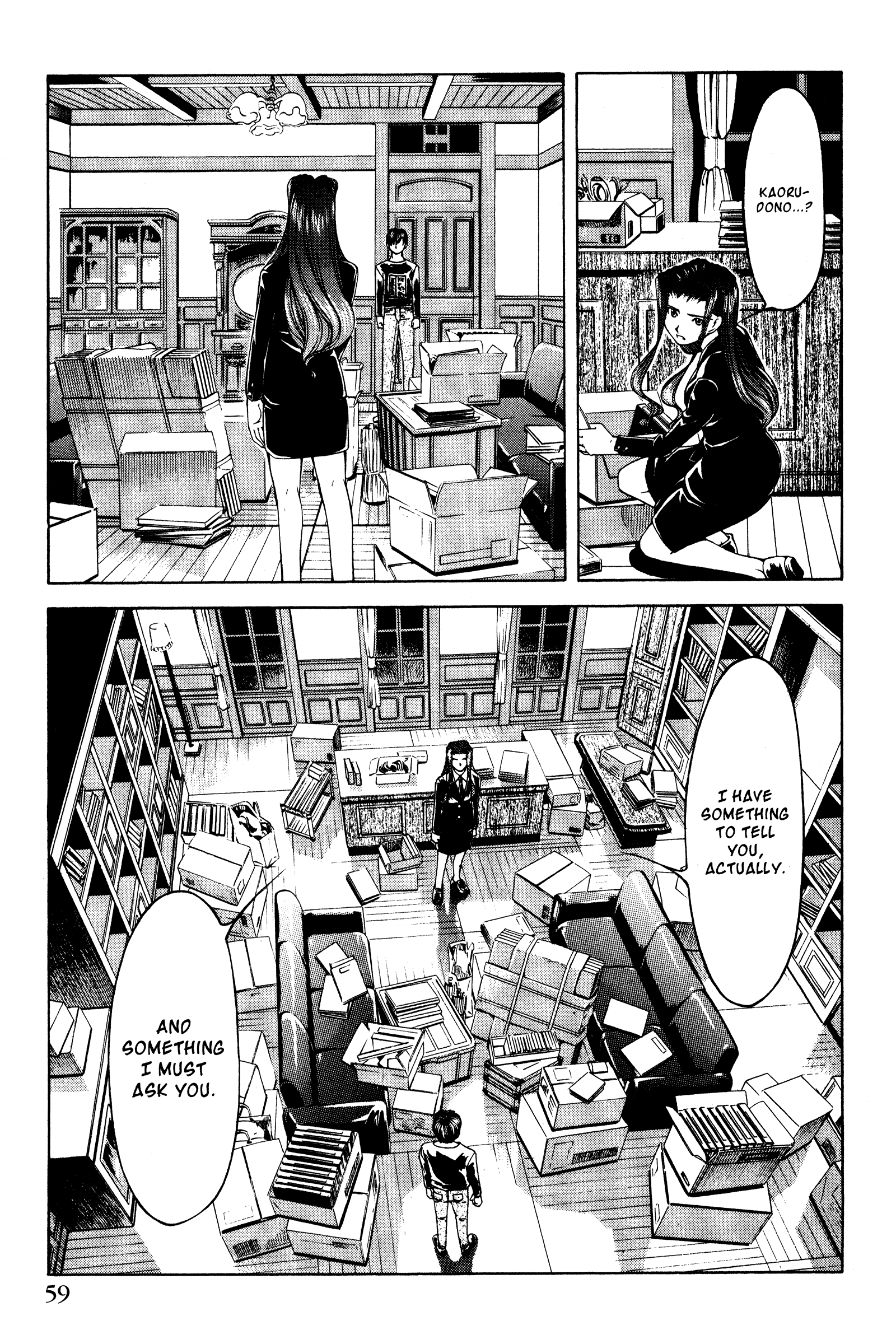 Halaman dari Ai Yori Aoshi Chapter 129