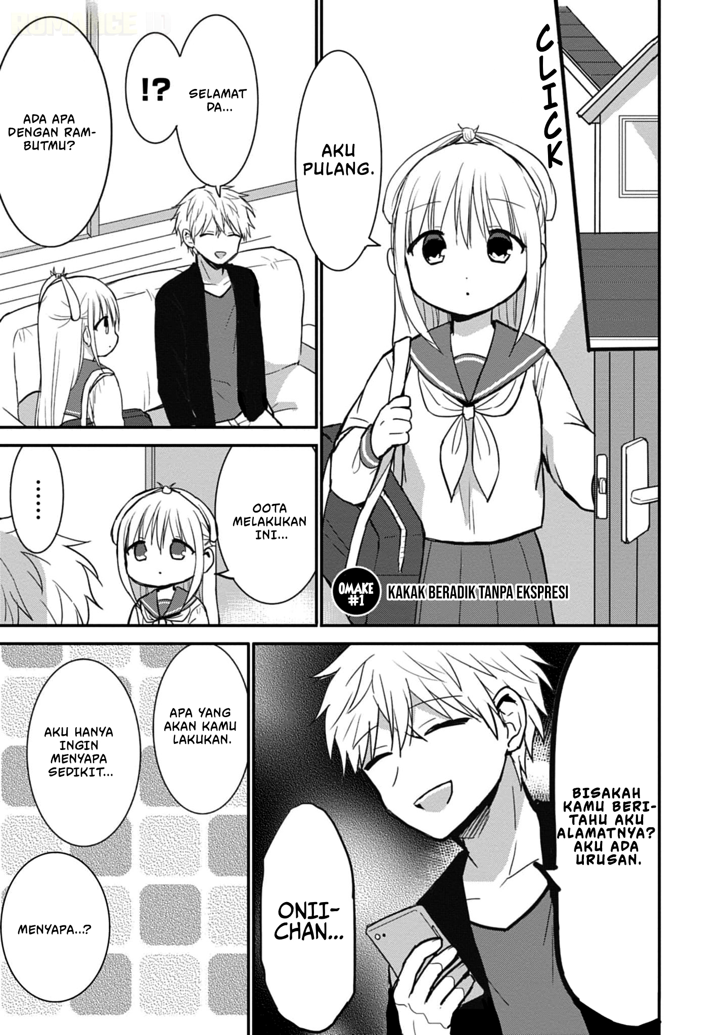 Kao ni Denai Kashiwada-san to Kao ni Deru Oota-kun Chapter 75.5 - halaman 10