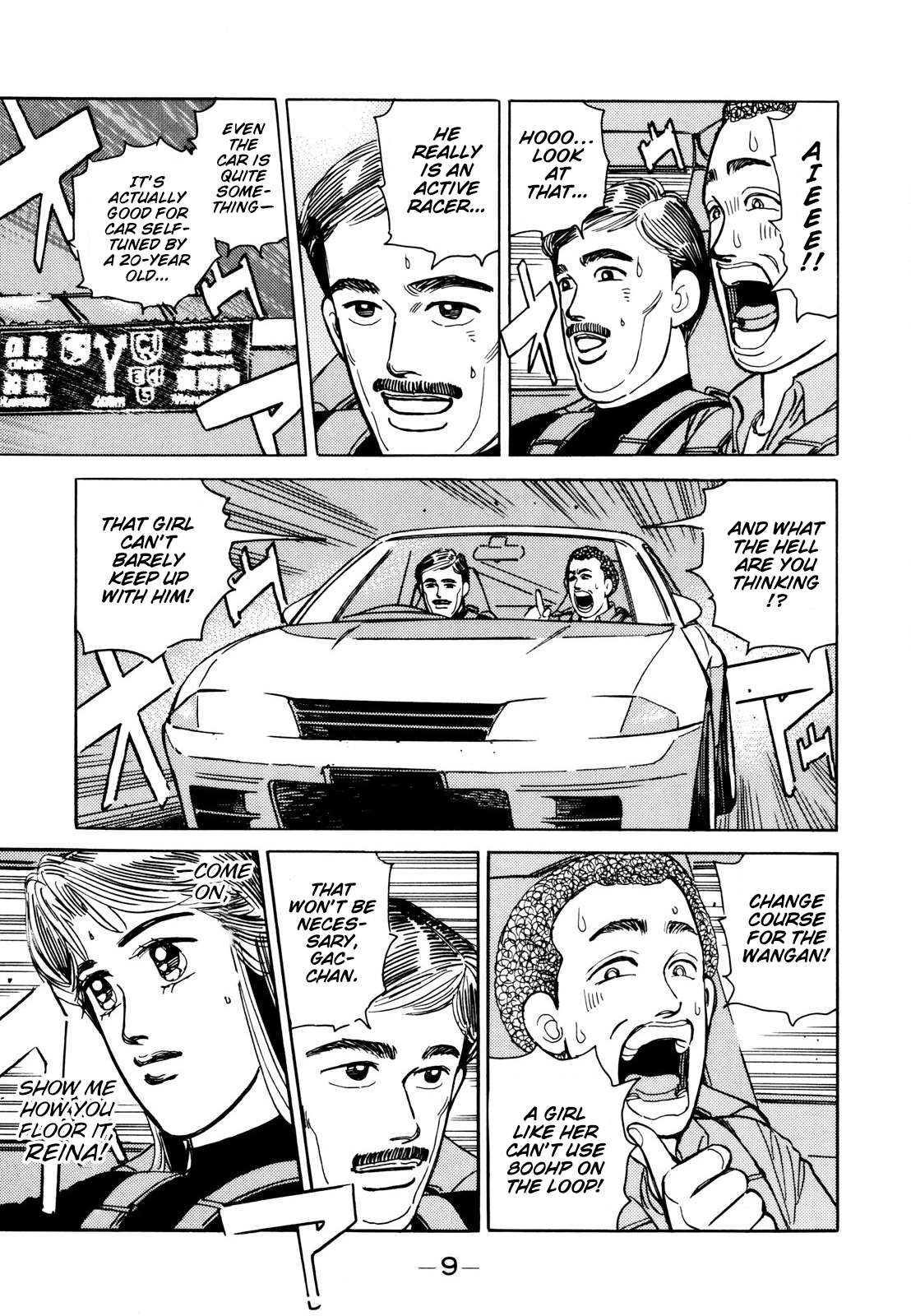 Halaman dari Wangan Midnight Chapter 105