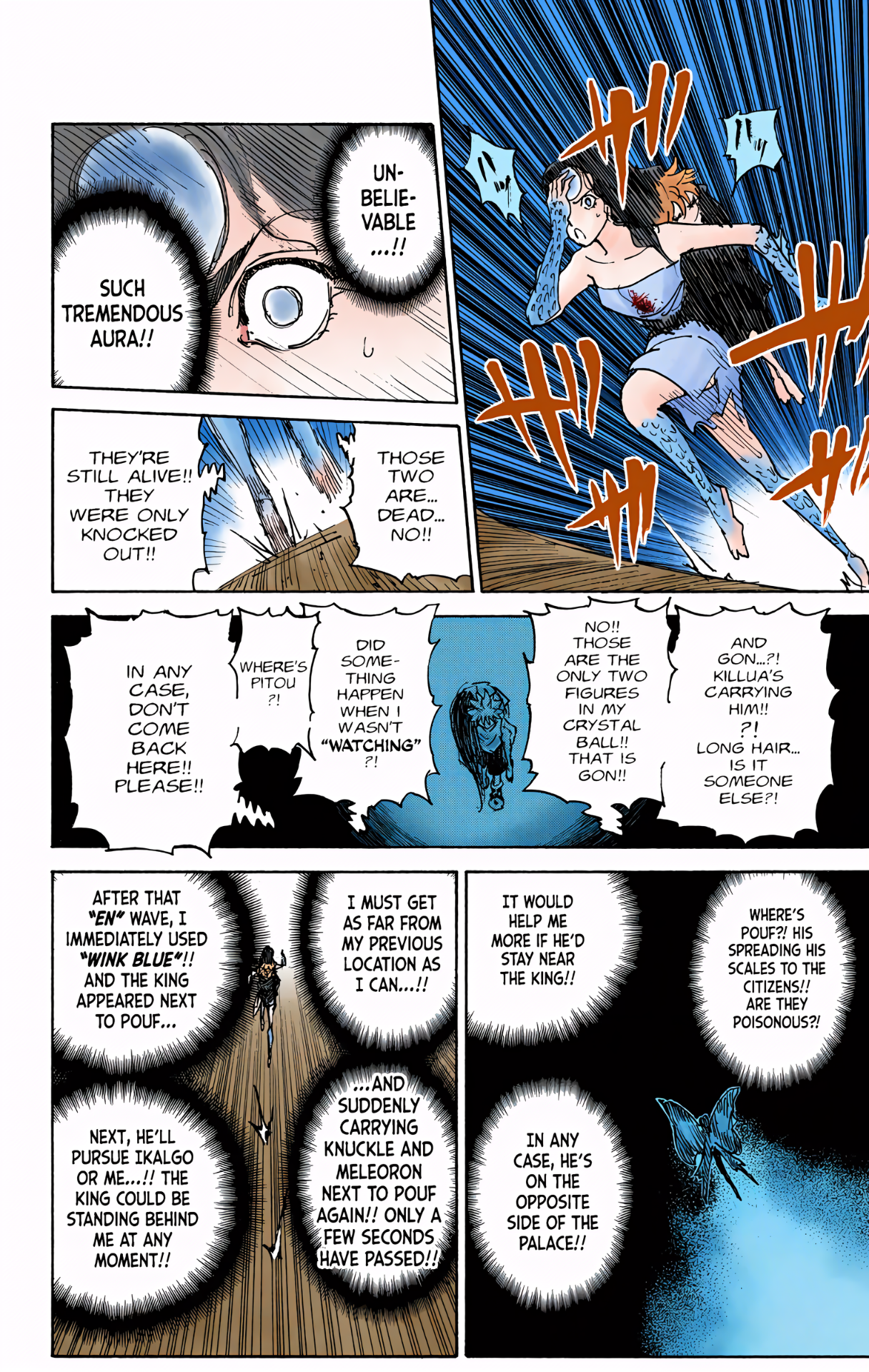 Halaman dari HUNTER x HUNTER (Official Colored) Chapter 309