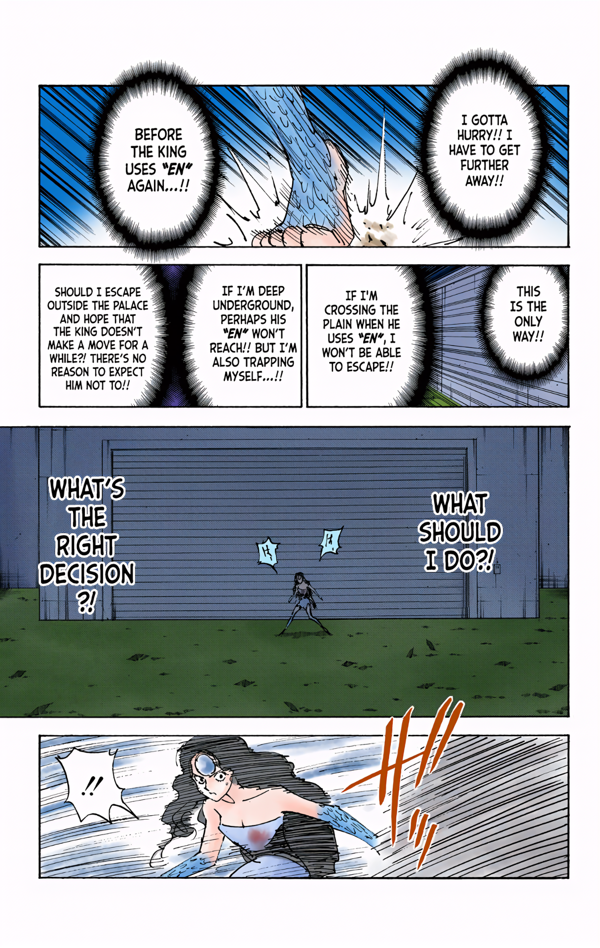 Halaman dari HUNTER x HUNTER (Official Colored) Chapter 309