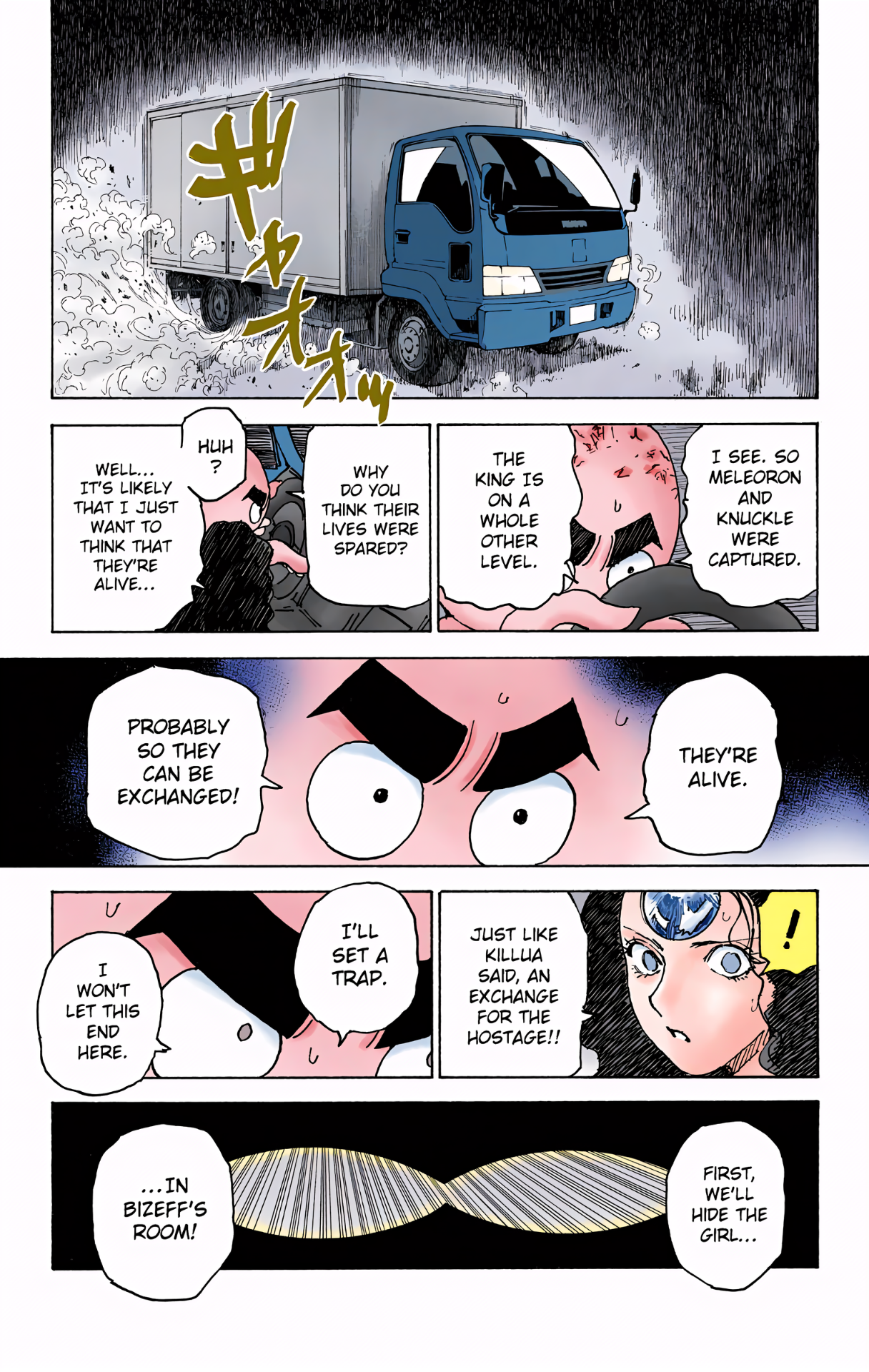Halaman dari HUNTER x HUNTER (Official Colored) Chapter 309