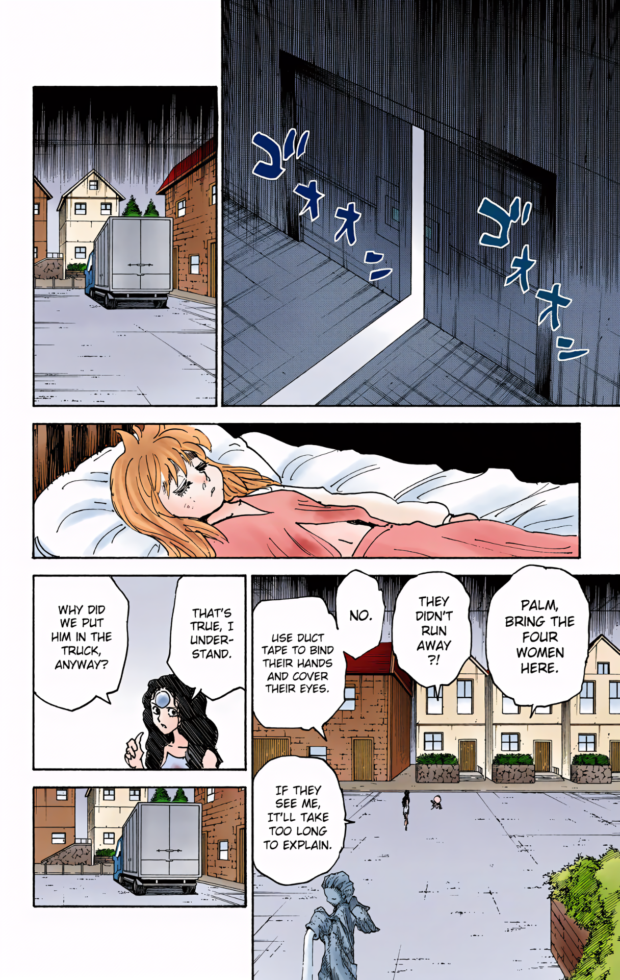 Halaman dari HUNTER x HUNTER (Official Colored) Chapter 309