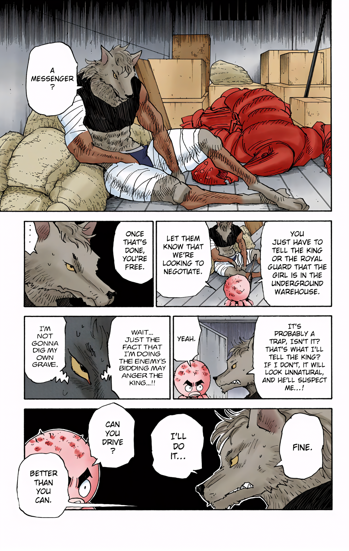 Halaman dari HUNTER x HUNTER (Official Colored) Chapter 309