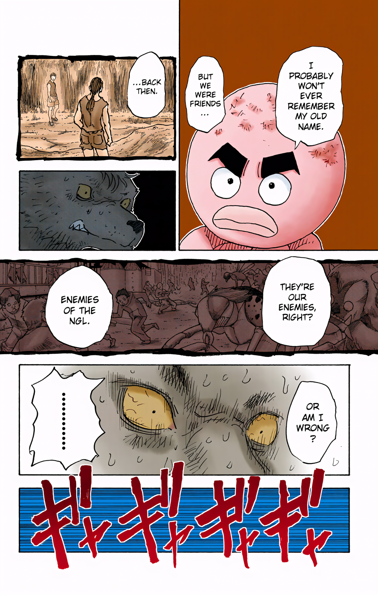 Halaman dari HUNTER x HUNTER (Official Colored) Chapter 309