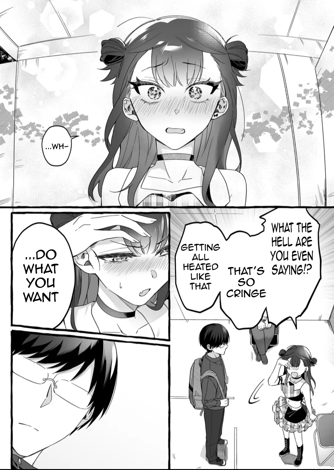 Halaman dari Damedol to Sekai ni Hitori Dake no Fan Chapter 1