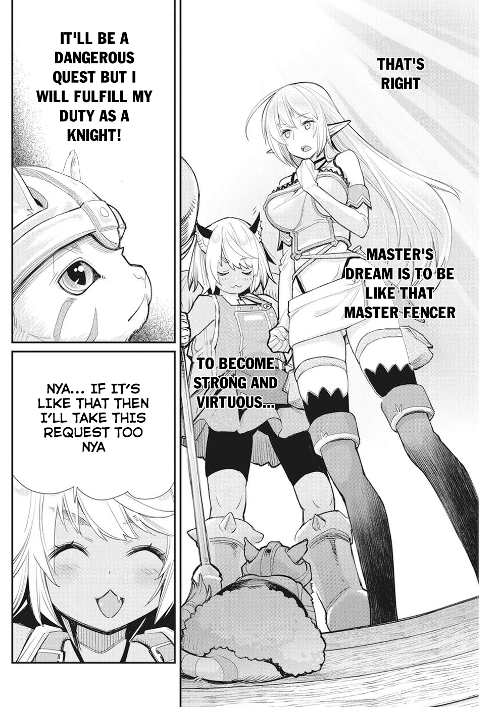 Halaman dari S-Rank Monster no "Behemoth" Dakedo, Neko to Machigawarete Elf Musume no Pet to Shite Kurashitemasu Chapter 9