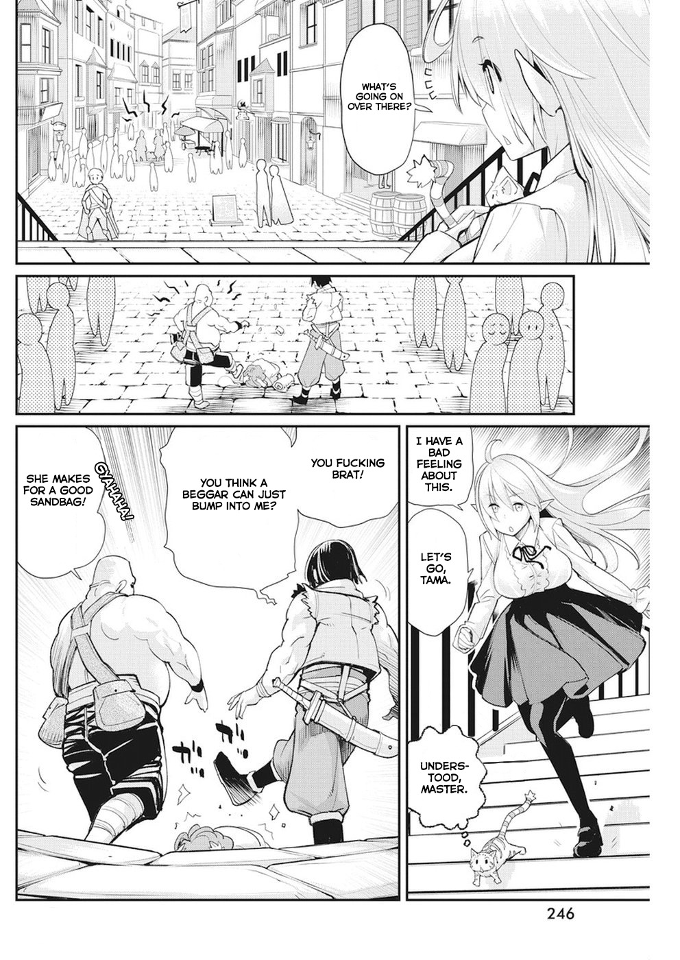 Halaman dari S-Rank Monster no "Behemoth" Dakedo, Neko to Machigawarete Elf Musume no Pet to Shite Kurashitemasu Chapter 9