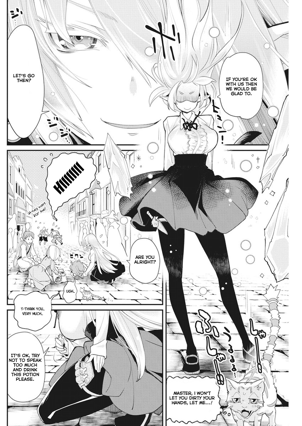 Halaman dari S-Rank Monster no "Behemoth" Dakedo, Neko to Machigawarete Elf Musume no Pet to Shite Kurashitemasu Chapter 9