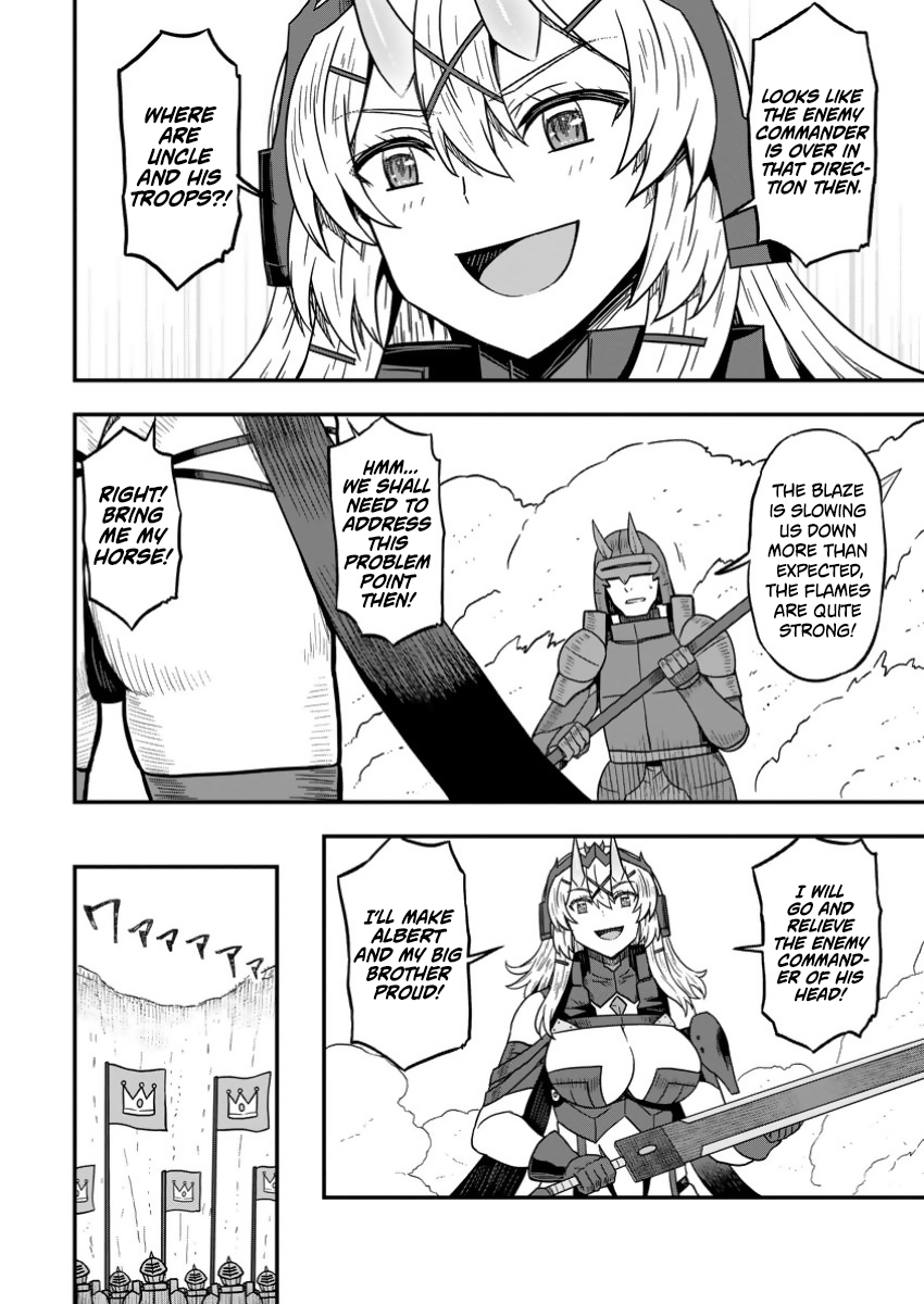 Halaman dari Isekai Saikyou no Yome desu ga, Yoru no Tatakai wa Ore no Hou ga Tsuyoi You desu: Chiryaku o Ikashite Nariagaru Harem Senki Chapter 17