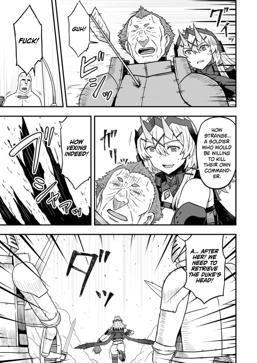 Halaman dari Isekai Saikyou no Yome desu ga, Yoru no Tatakai wa Ore no Hou ga Tsuyoi You desu: Chiryaku o Ikashite Nariagaru Harem Senki Chapter 17
