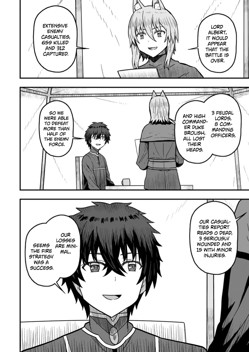 Halaman dari Isekai Saikyou no Yome desu ga, Yoru no Tatakai wa Ore no Hou ga Tsuyoi You desu: Chiryaku o Ikashite Nariagaru Harem Senki Chapter 17