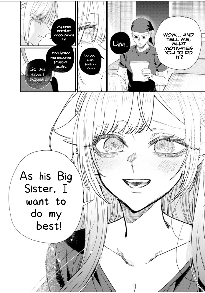Halaman dari Namaiki na Gal Ane wo Wakaraseru Hanashi Chapter 50