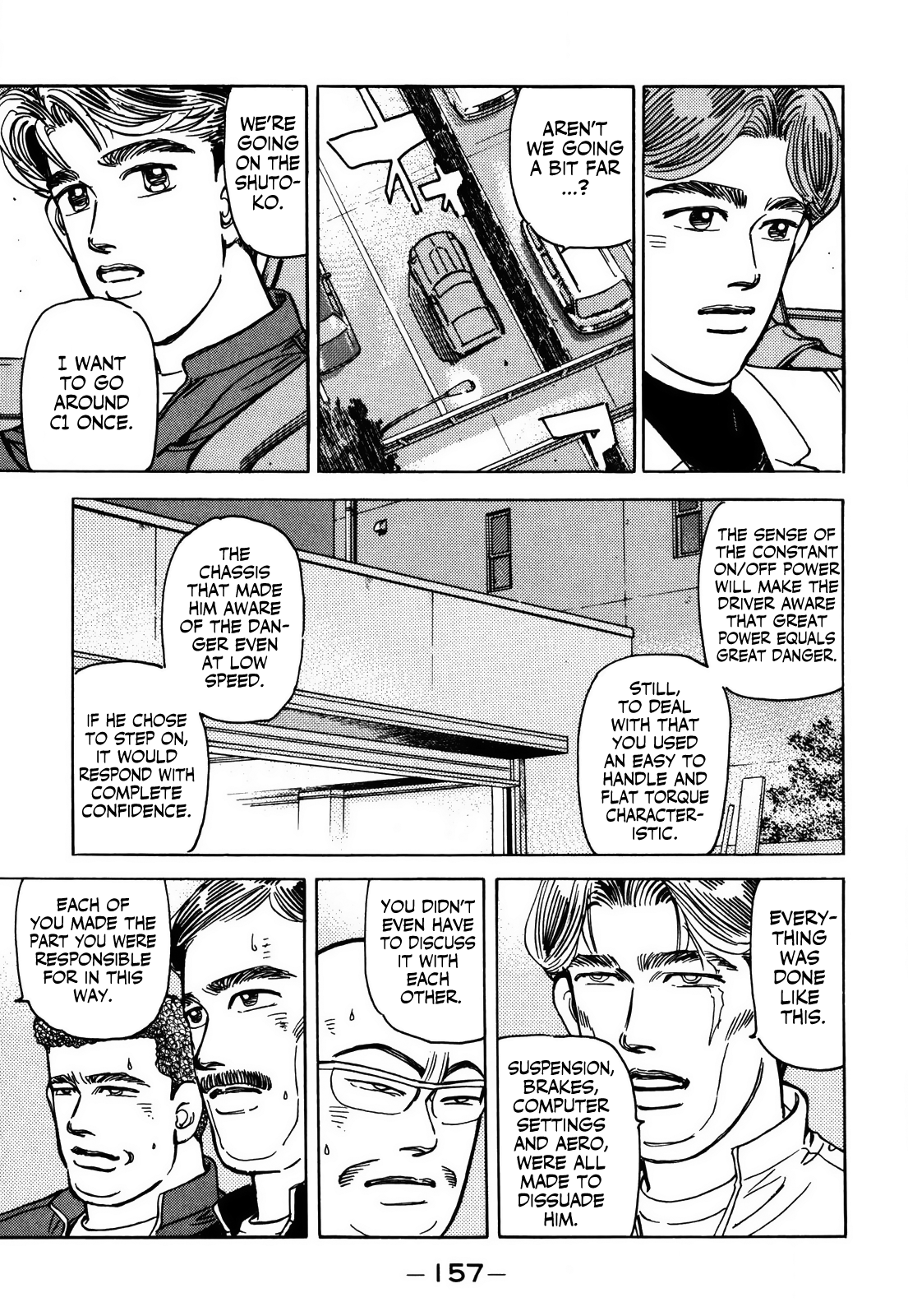 Halaman dari Wangan Midnight Chapter 156