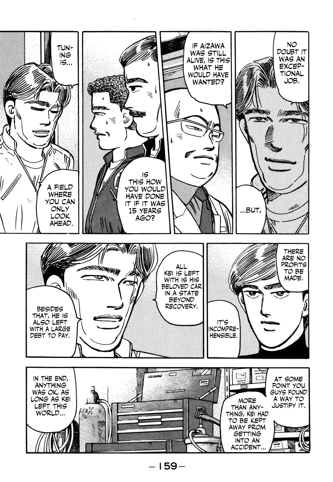 Halaman dari Wangan Midnight Chapter 156