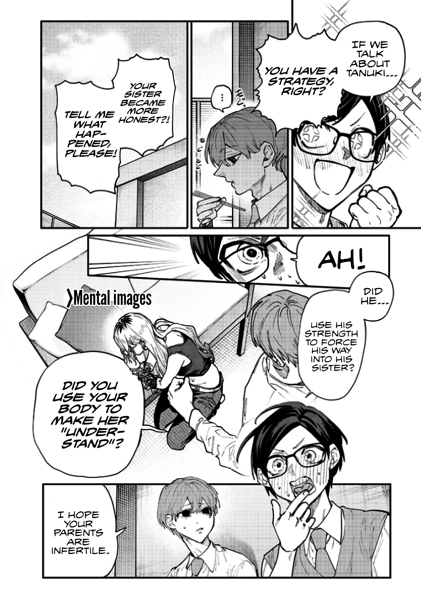 Halaman dari Namaiki na Gal Ane wo Wakaraseru Hanashi Chapter 6