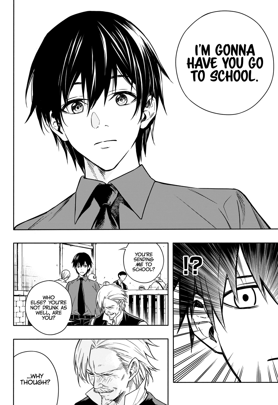 Halaman dari Ouritsu Mahou Gakuen no Saikasei ~Hinkongai Agari no Saikyou Mahoushi, Kizoku Darake no Gakuen de Musou Suru~ Chapter 3